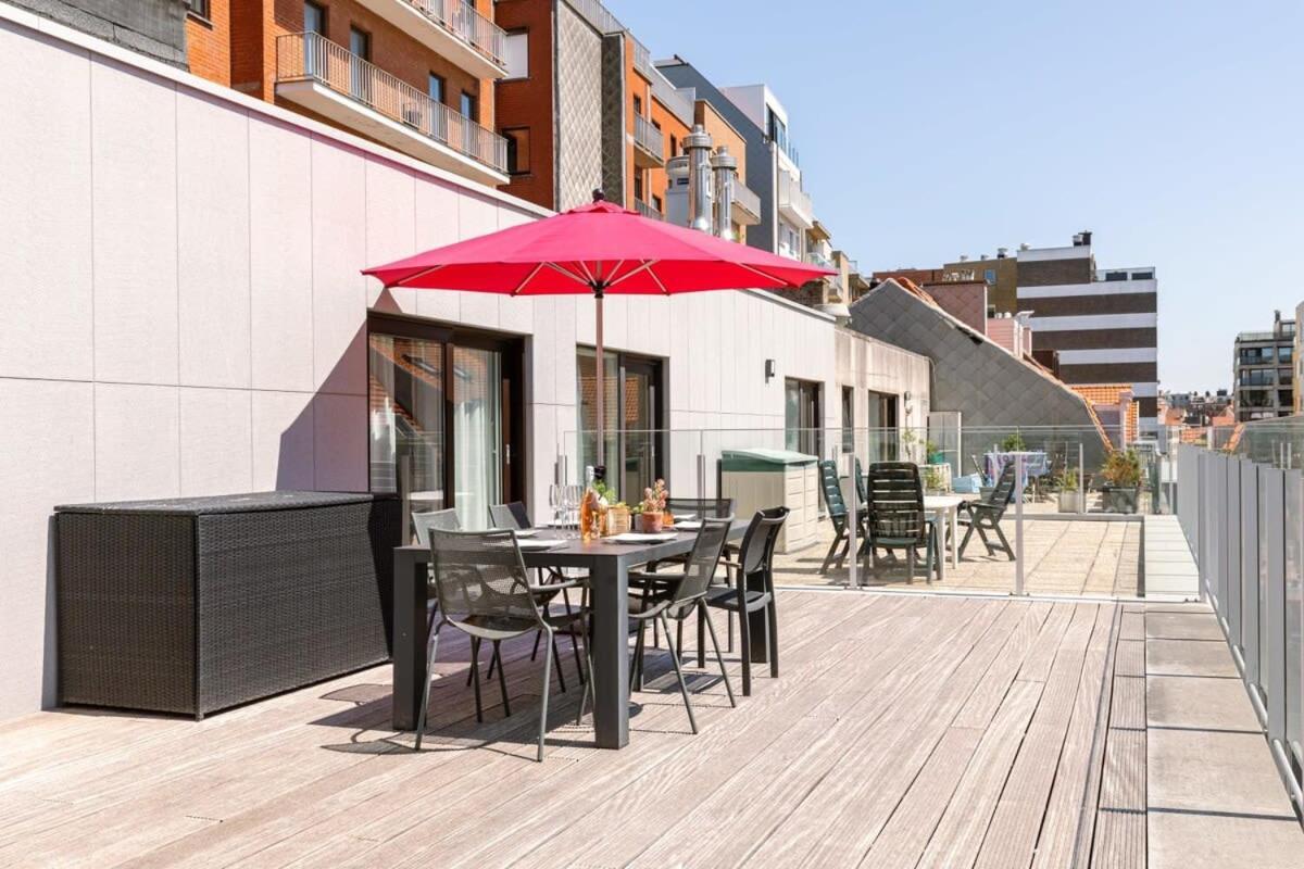 Huswell - Sunny Apartment In Knokke-Heist With Big Terrace Luaran gambar