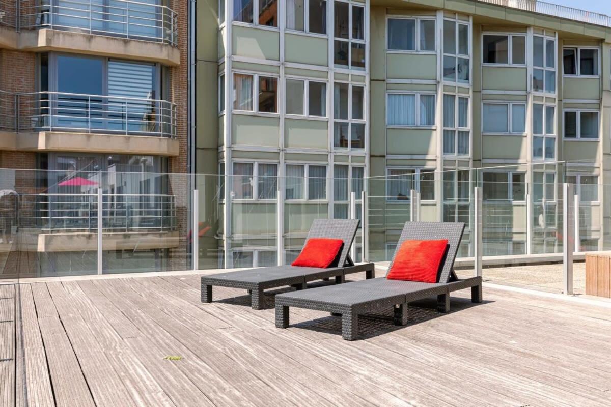 Huswell - Sunny Apartment In Knokke-Heist With Big Terrace Luaran gambar
